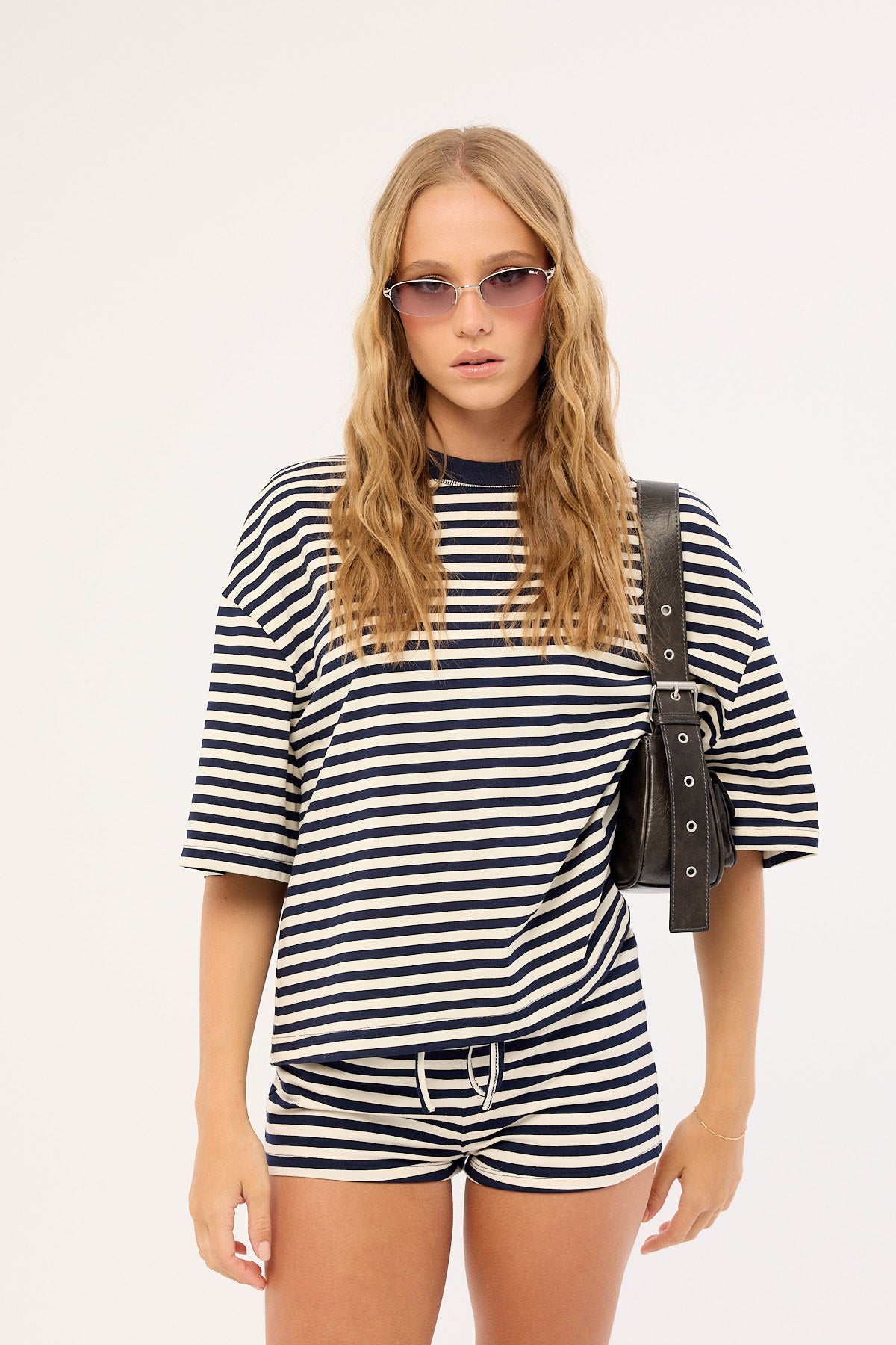 Lioness Kourt Bloomers Navy White Stripe