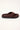 Therapy Radar Thong Slide Chocolate Faux Suede