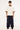 Rusty Step-Stone Cacoon Pant Navy