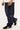 Rusty Step-Stone Cacoon Pant Navy