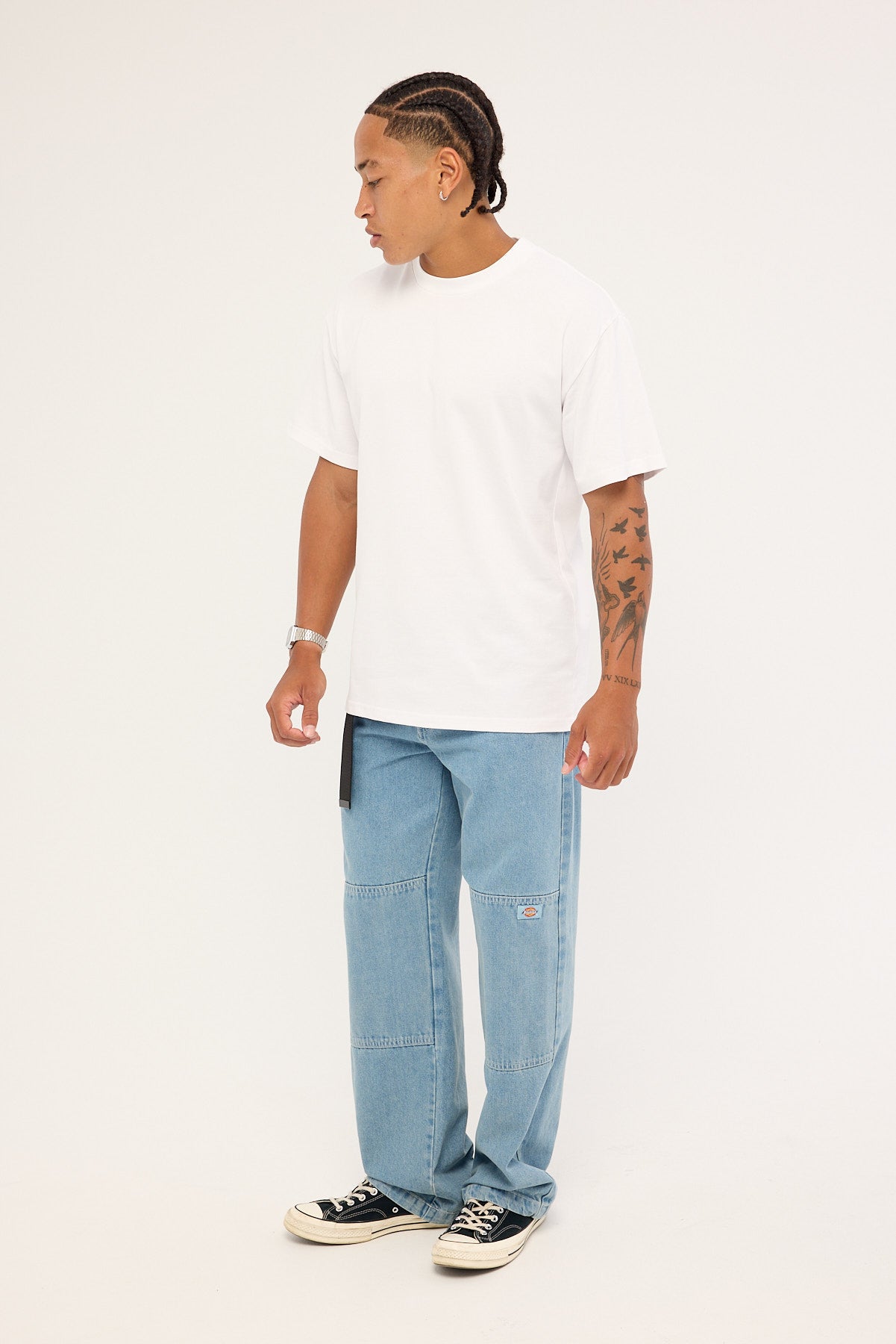 Dickies Double Knee Denim Pant Light Denim