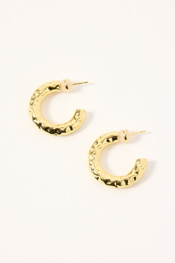 Token Elara Hoop Earrings Gold