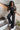 Luck & Trouble Amerie Funnel Neck Zip Up Faux Leather Jacket Brown