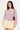 Luck & Trouble Kiki Slouched Off shoulder Knit Pink Stripe