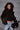 Perfect Stranger Riley Cropped Faux Fur Jacket Brown