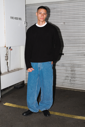 Abrand A6 Big Baggy Corey RCY Jean Mid Blue