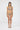 Perfect Stranger Lani Halter Bikini Top Khaki Stripe