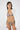 Perfect Stranger Lani Halter Bikini Top Khaki Stripe