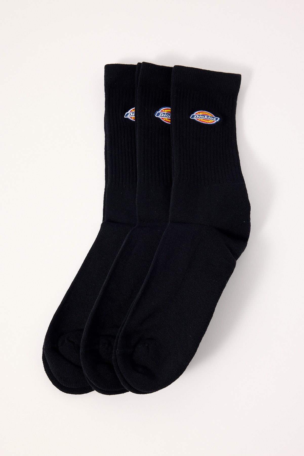 Dickies Valley Grove Sock 3 Pack Black