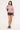 Luck & Trouble Jordan Long Sleeve Polo T-shirt Pink Stripe