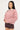 Luck & Trouble Jordan Long Sleeve Polo T-shirt Pink Stripe