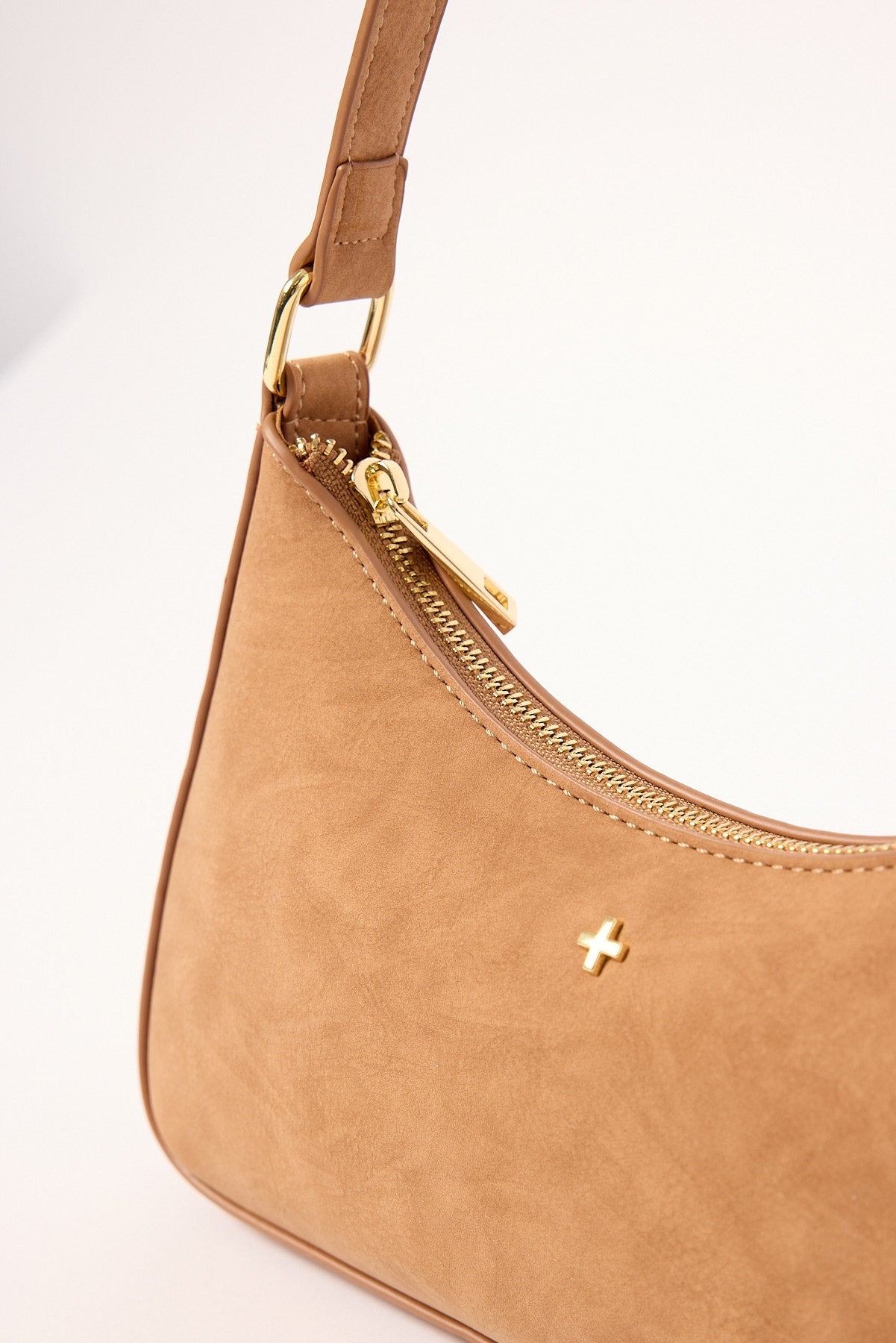 Peta + Jain Josee Tan Faux Suede/Gold