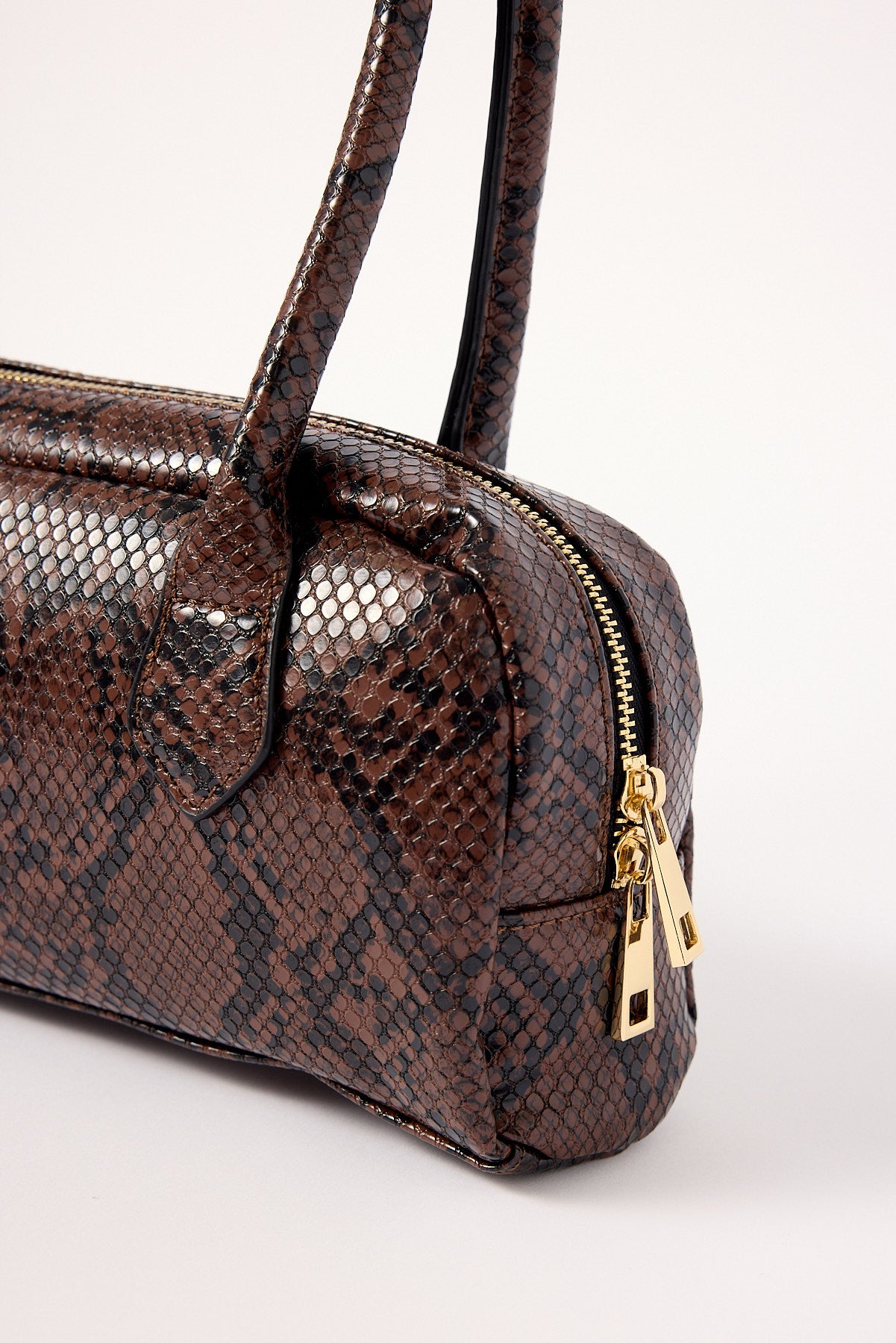 Peta + Jain Nyota Chocolate Snake PU/Gold