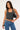 Thrills Stripe Halter Top Washed Black