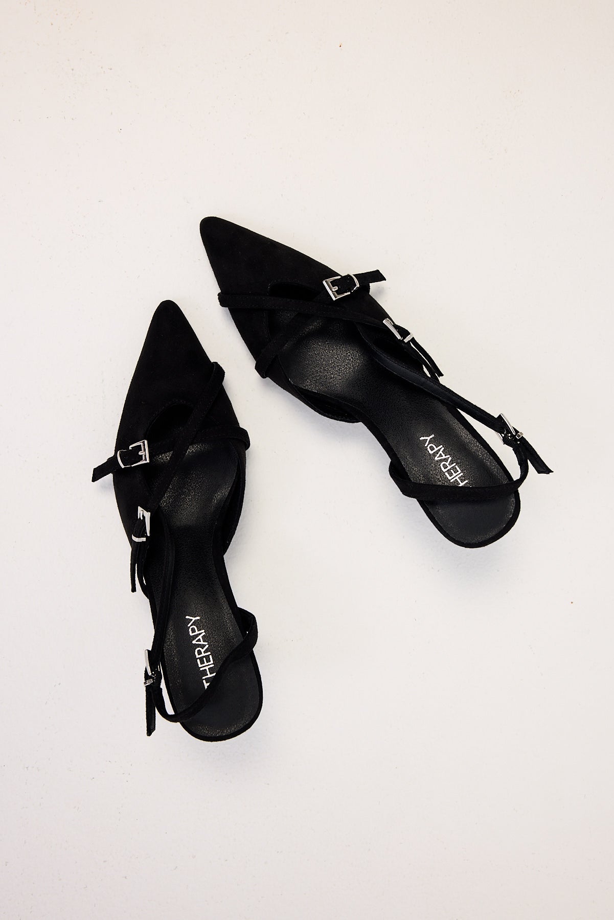 Therapy Juicy Patent Heel Black