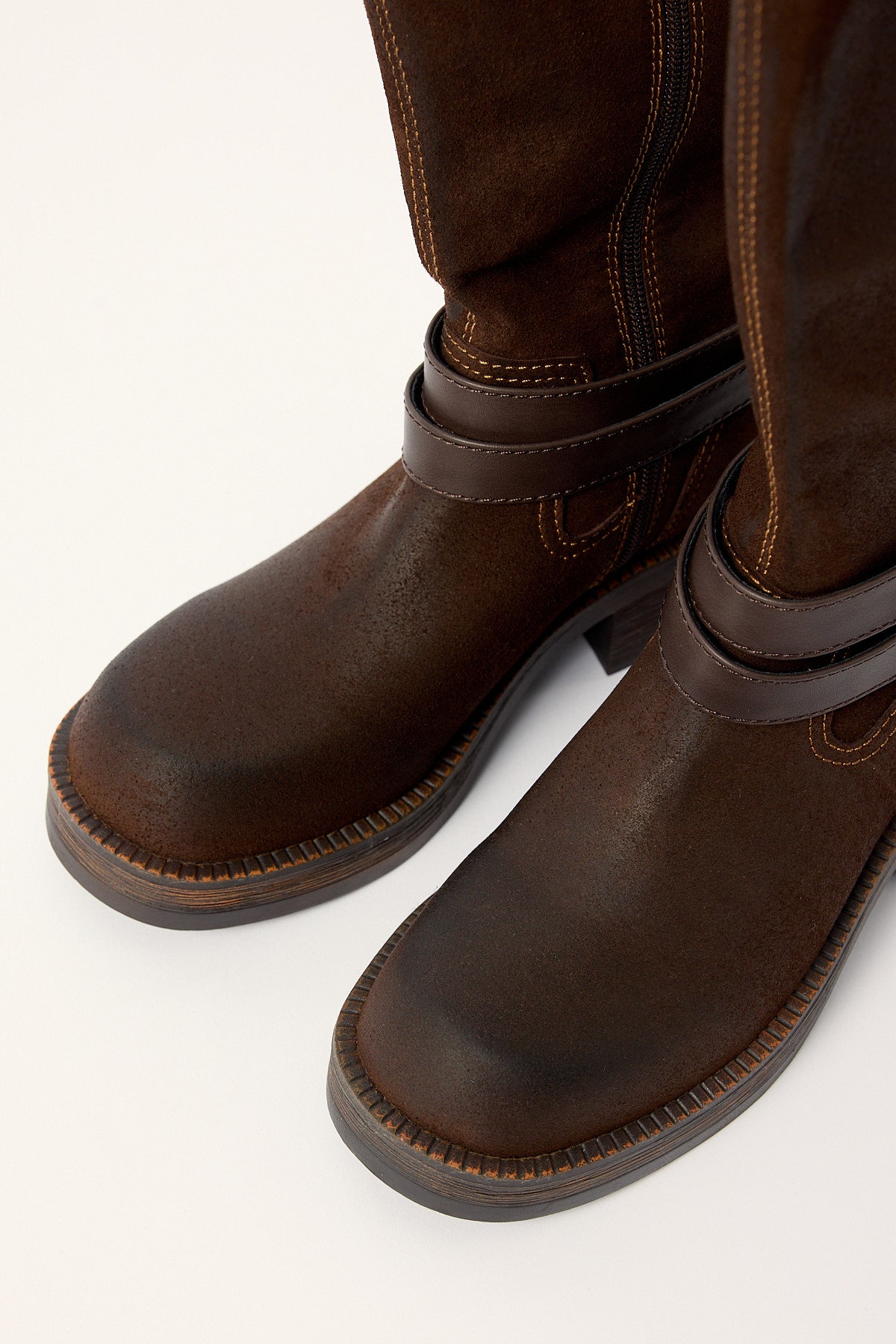 Windsor Smith Gonna Vintage Boot Brownie Suede