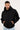 Common Need Focus Boxy Tech Hoodie Black