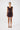 Perfect Stranger Kelly Gathered Mid Rise Shorts Brown