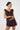 Perfect Stranger Kelly Gathered Mid Rise Shorts Brown