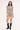 Rusty Blazed Stripe Booty Short Cream Multi Stripe