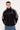 Common Need Rule Polar Fleece Panel Jacket Off Black
