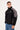 Common Need Rule Polar Fleece Panel Jacket Off Black