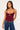Luck & Trouble Celina Sequin Lace Cami Top Burgundy