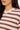 Perfect Stranger Francis Stripe V-Neck Rugby Pink/ Khaki Stripe