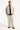 Common Need Preston Cropped Flannel Overshirt Off White