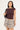 Luck & Trouble Lola Check Frill Mini Skirt Off White Check