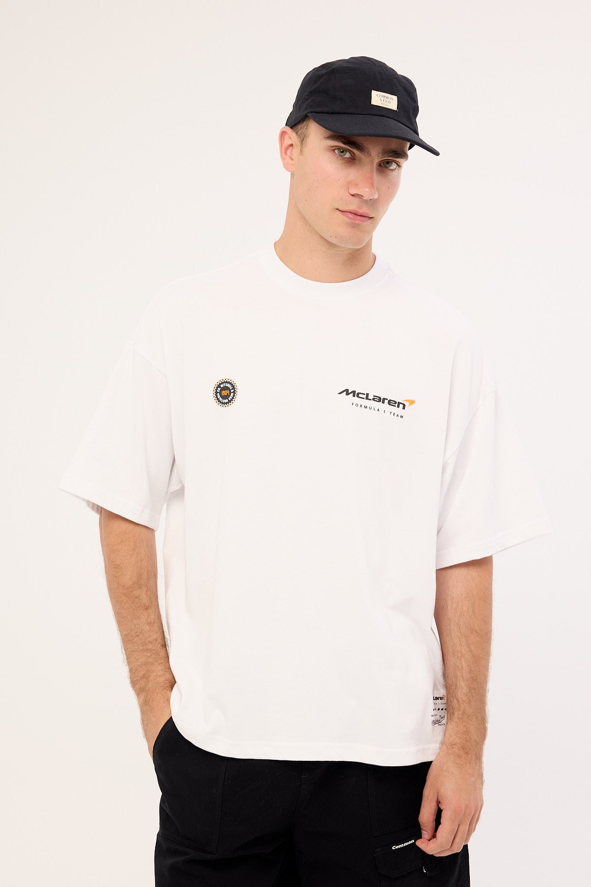 Mitchell & Ness Mclaren Apex Boxy Tee White