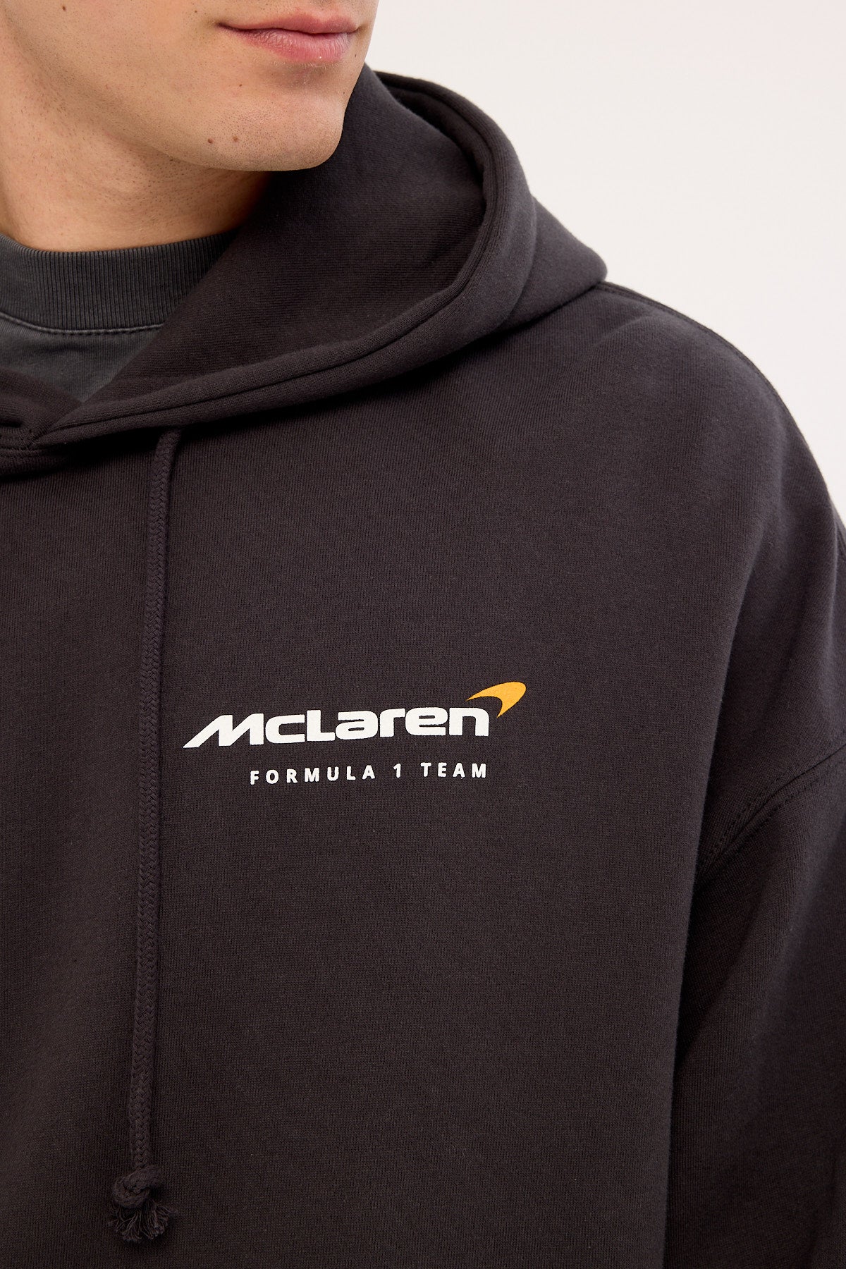 Mitchell & Ness Mclaren Tailgate Hoodie Washed Black