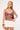 Motel Rubik Top Abstract Rose Pink Plum