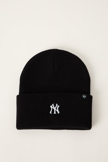 47 Brand Contemporary Baserunner 47 Knit New York Yankees Beanie Black