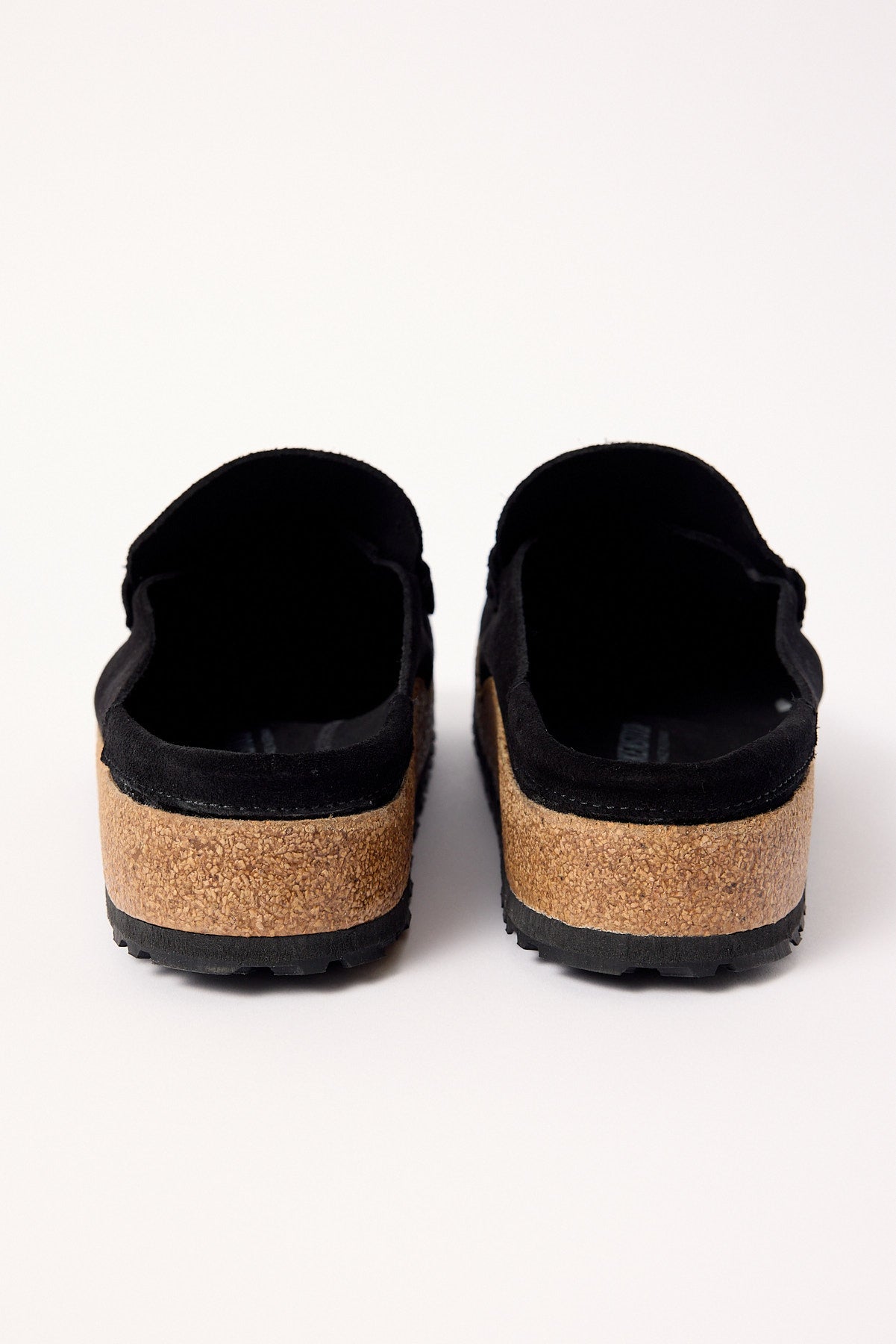 Birkenstock Naples Suede Leather Regular Black