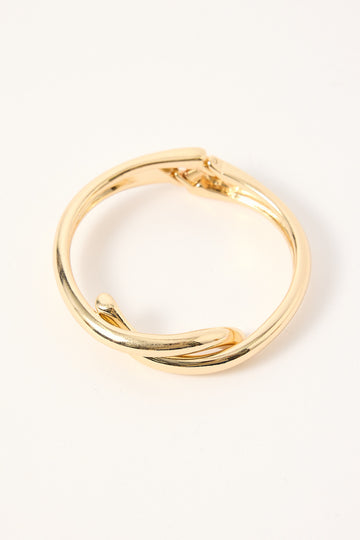 Token Teigan Twist Bangle Gold