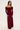 Perfect Stranger Romina Off Shoulder Maxi Dress Burgundy