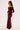 Perfect Stranger Romina Off Shoulder Maxi Dress Burgundy