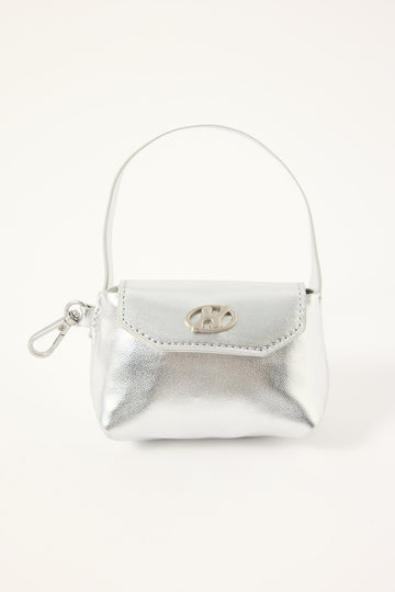 Neovision Slick Bitty Mini Bag Keyring Silver
