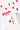 Luck & Trouble Heart Sock 2 Pack White
