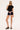 Neovision Blessed Intarsia Knit Mini Short Black