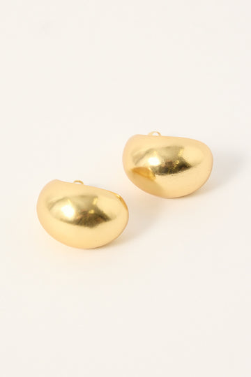 Perfect Stranger Adeline Earrings Brushed Gold
