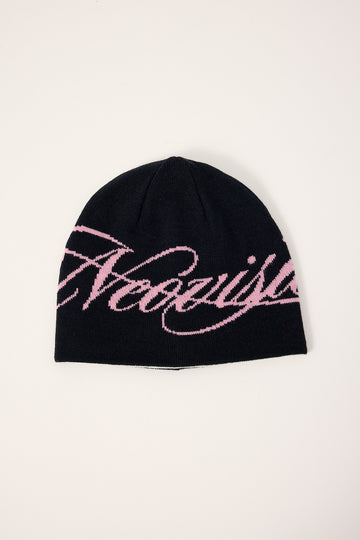 Neovision Scripture Reversible Skull Cap Beanie Black/White