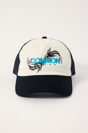 Common Need Sumi Trucker Cap Black