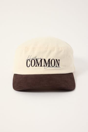 Common Need Holloway Painter Cap Off White
