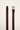 Common Need Bracken Slim Suede Leather Belt Brown