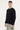 Common Need Raymond Waffle Long Sleeve Henley Tee Black