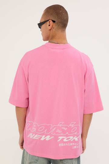 Neovision Stratus Street Super Heavy Tee Pink