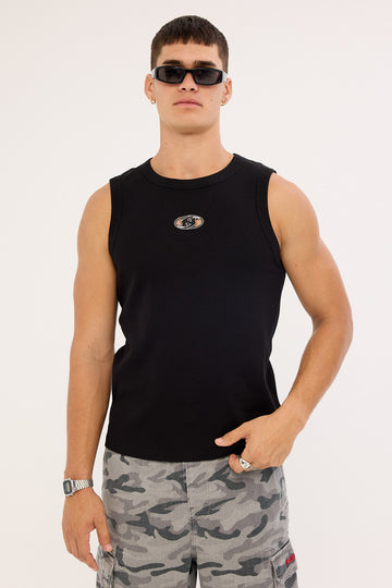 Neovision Define Bound High Neck Tank Black