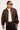 Common Need Wingman Recycled PU Leather Jacket Washed Brown